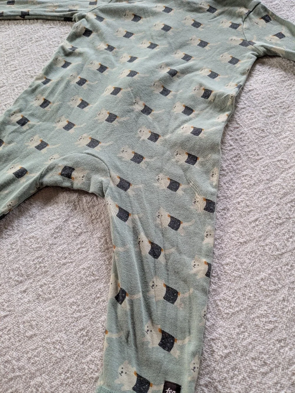 Tea Collection 12-18 Month Dino Spiked Hooded Romper Sushi Cat Zip Up